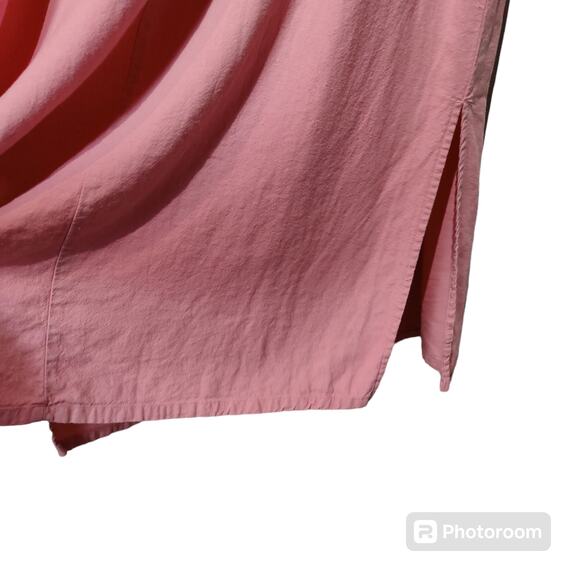 Studio Ease Women's Plus Sz 16W Linen Blend Maxi Dress and Jacket Reversible - Picture 7 of 9